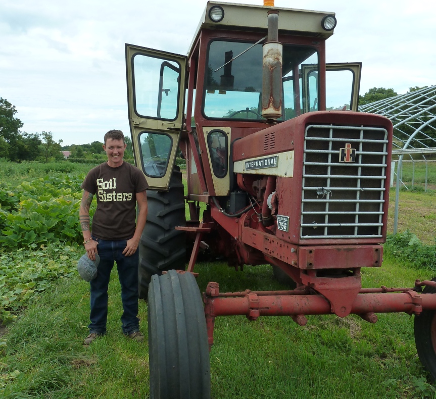 Lindsey Morris Carpenter Grassroots Farm crop